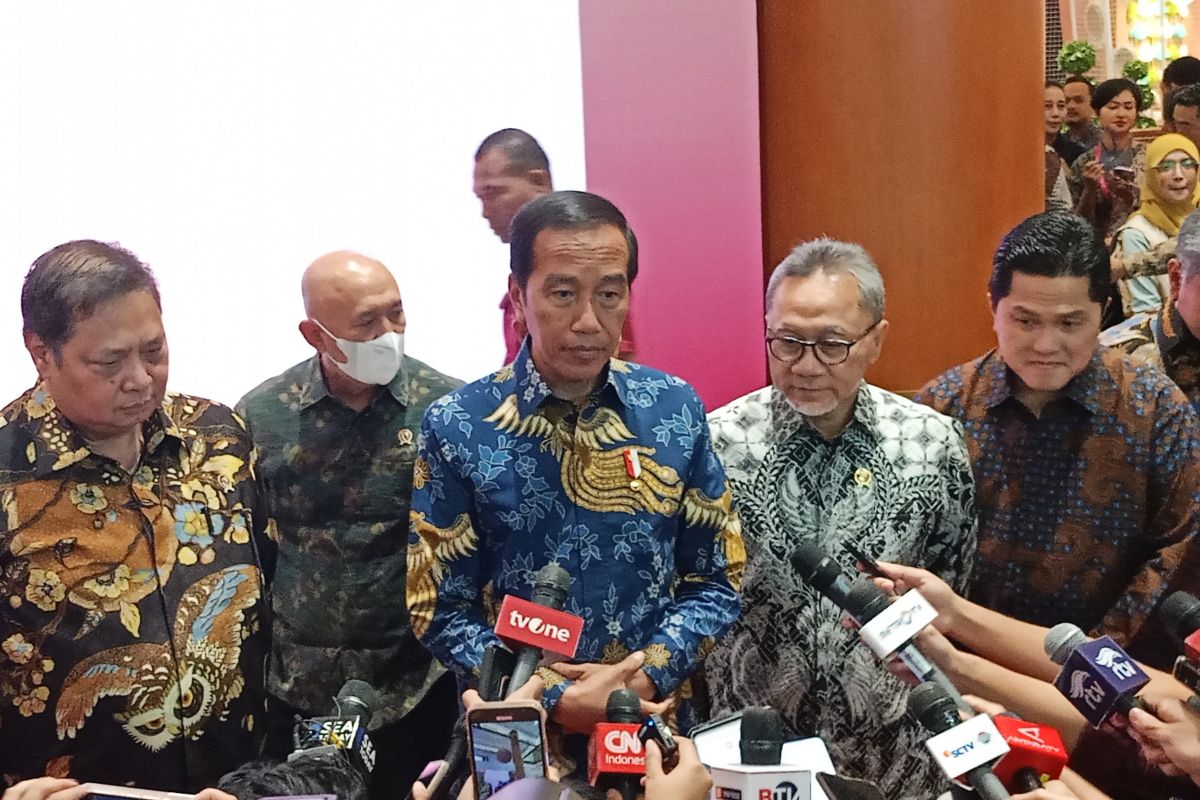 Presiden Jokowi belum terima surat pengunduran diri Wamenkumham