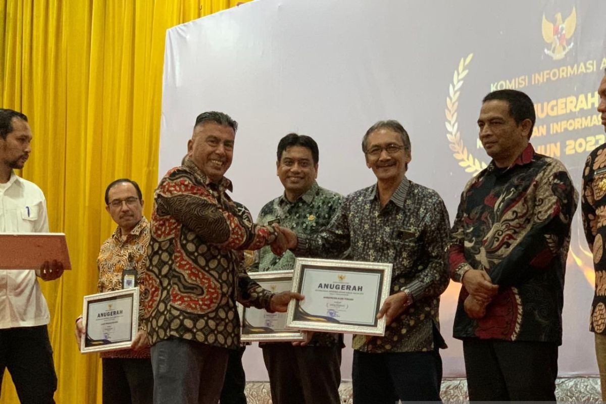 Aceh Tengah raih penghargaan keterbukaan informasi publik menuju informatif