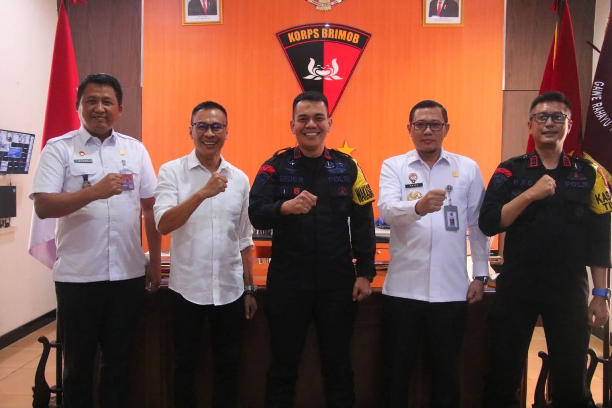 SKB Kesamaptaan CPNS, Kemenkumham Banten koordinasi ke Brimob Polda Banten
