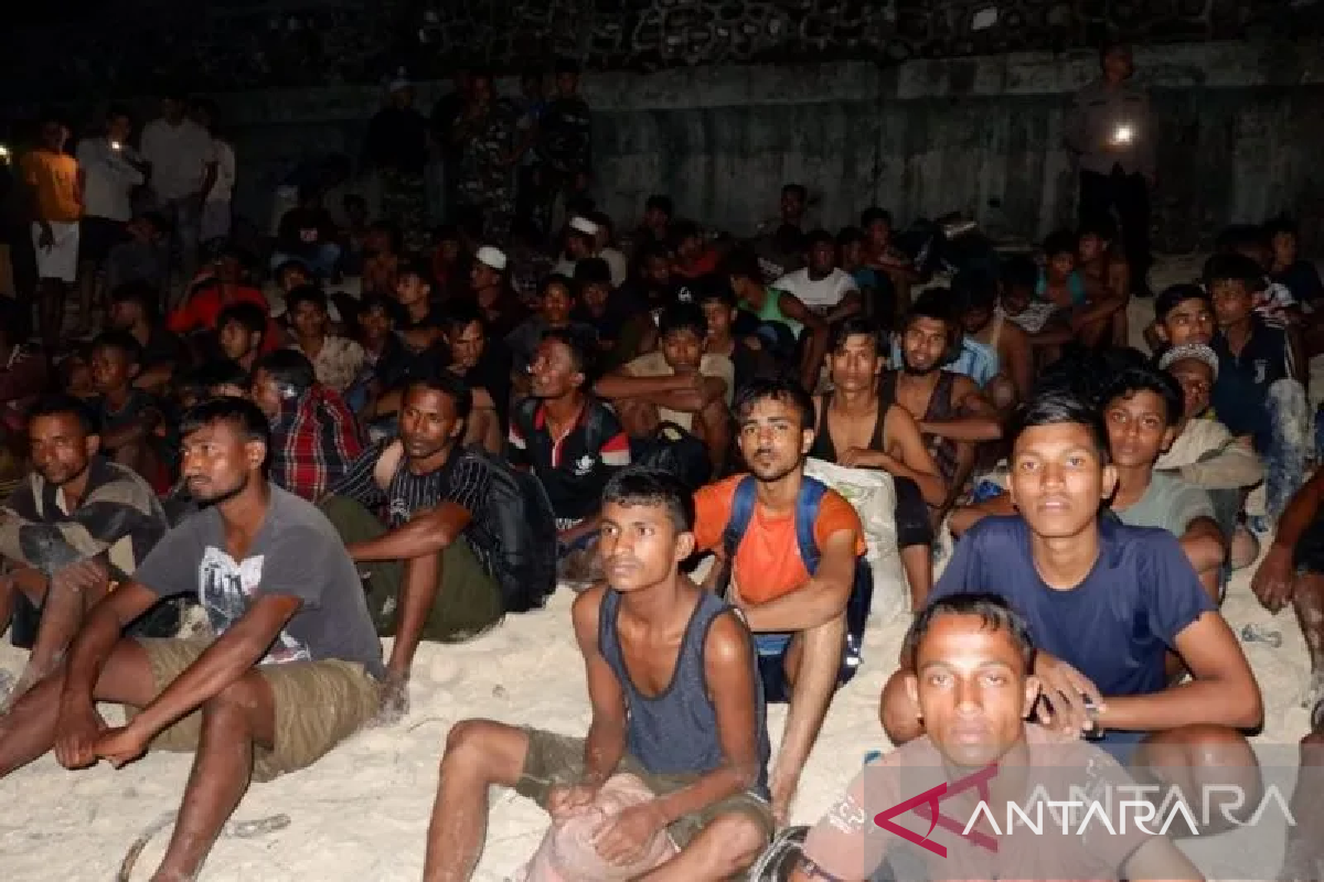 Polisi tangkap enam pengungsi Rohingya yang sempat kabur