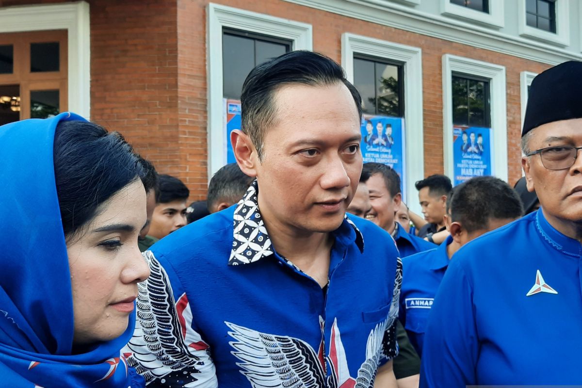AHY optimistis dengan kemenangan Prabowo-Gibran di Pilpres 2024