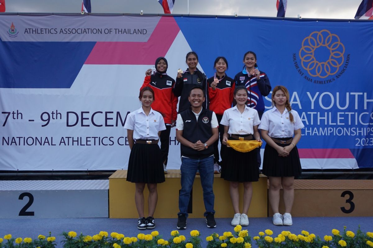 Tim pelajar raih dua emas di SEA Youth Athletics Championships 2023