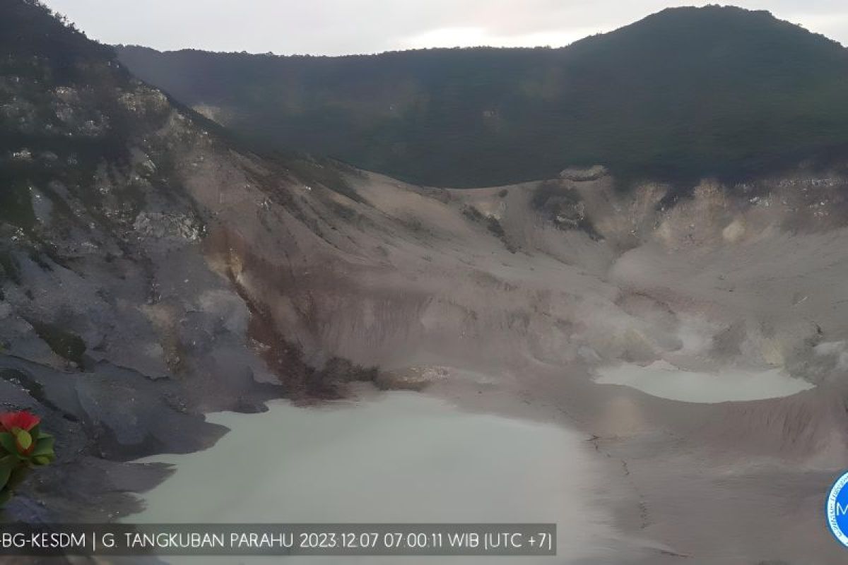 PVMBG pastikan hingga saat ini aktivitas Gunung Tangkuban Parahu normal