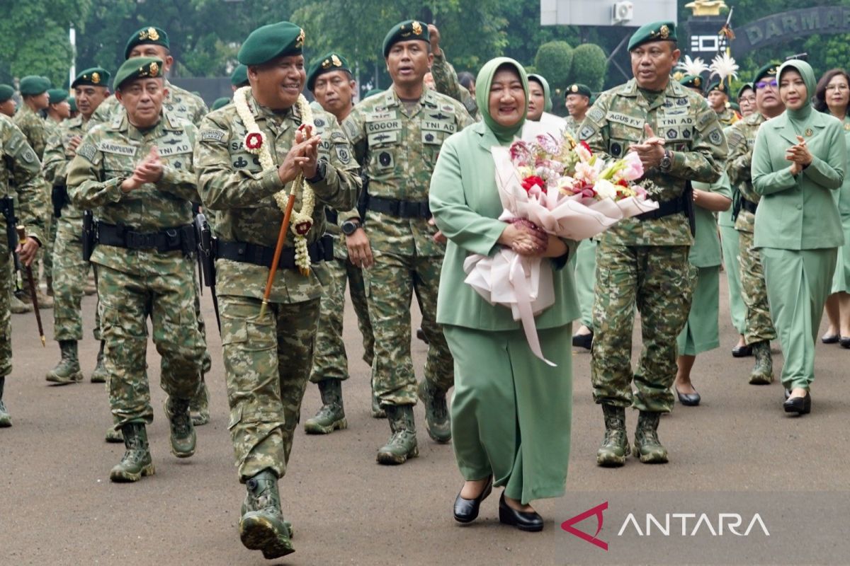 Mayjen TNI Mustafa resmi jabat Pangkostrad gantikan Jenderal Maruli