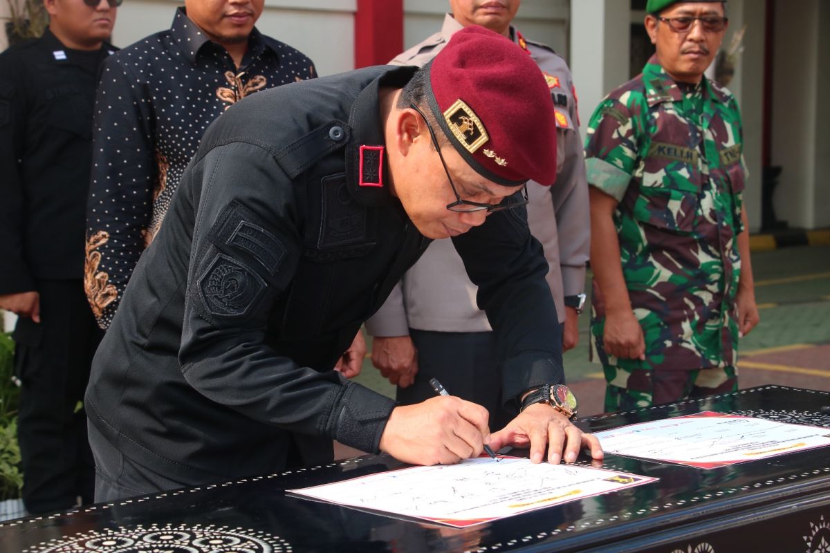 ASN Kemenkumham Banten deklarasi netralitas dalam Pemilu 2024