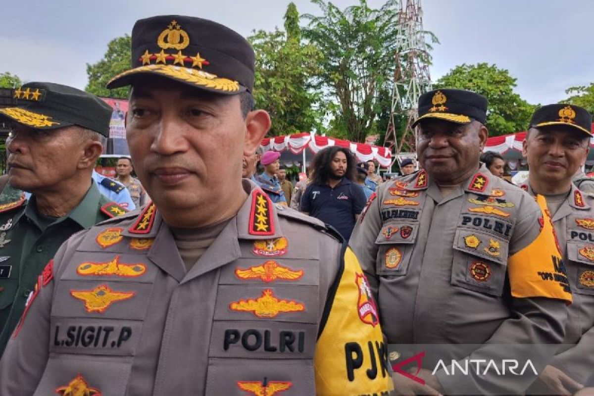 Kapolri ajak semua pihak gelorakan pemilu damai Tanah Papua