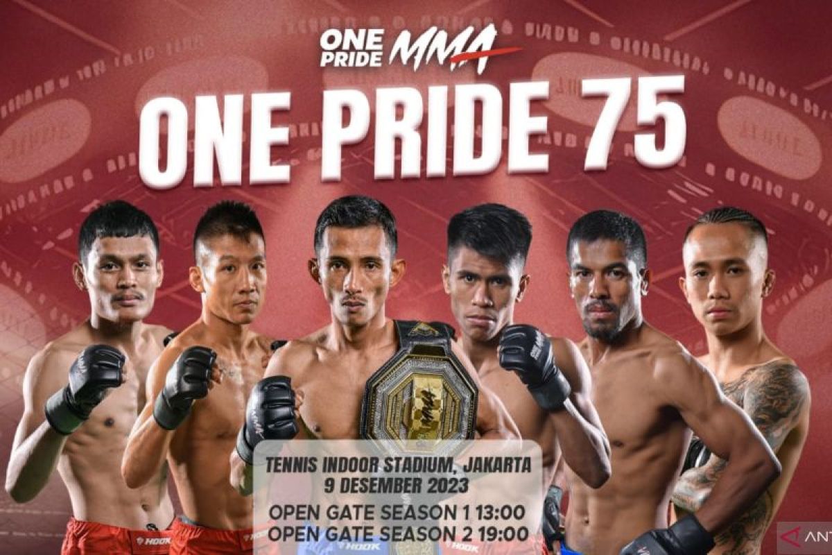 One Pride MMA 75 jual tiket murah mulai Rp20 ribu