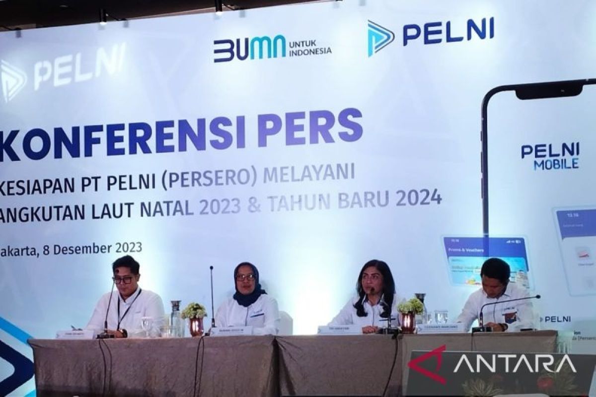 Pelni proyeksi jumlah penumpang periode Natal-tahun baru capai 598.276 orang