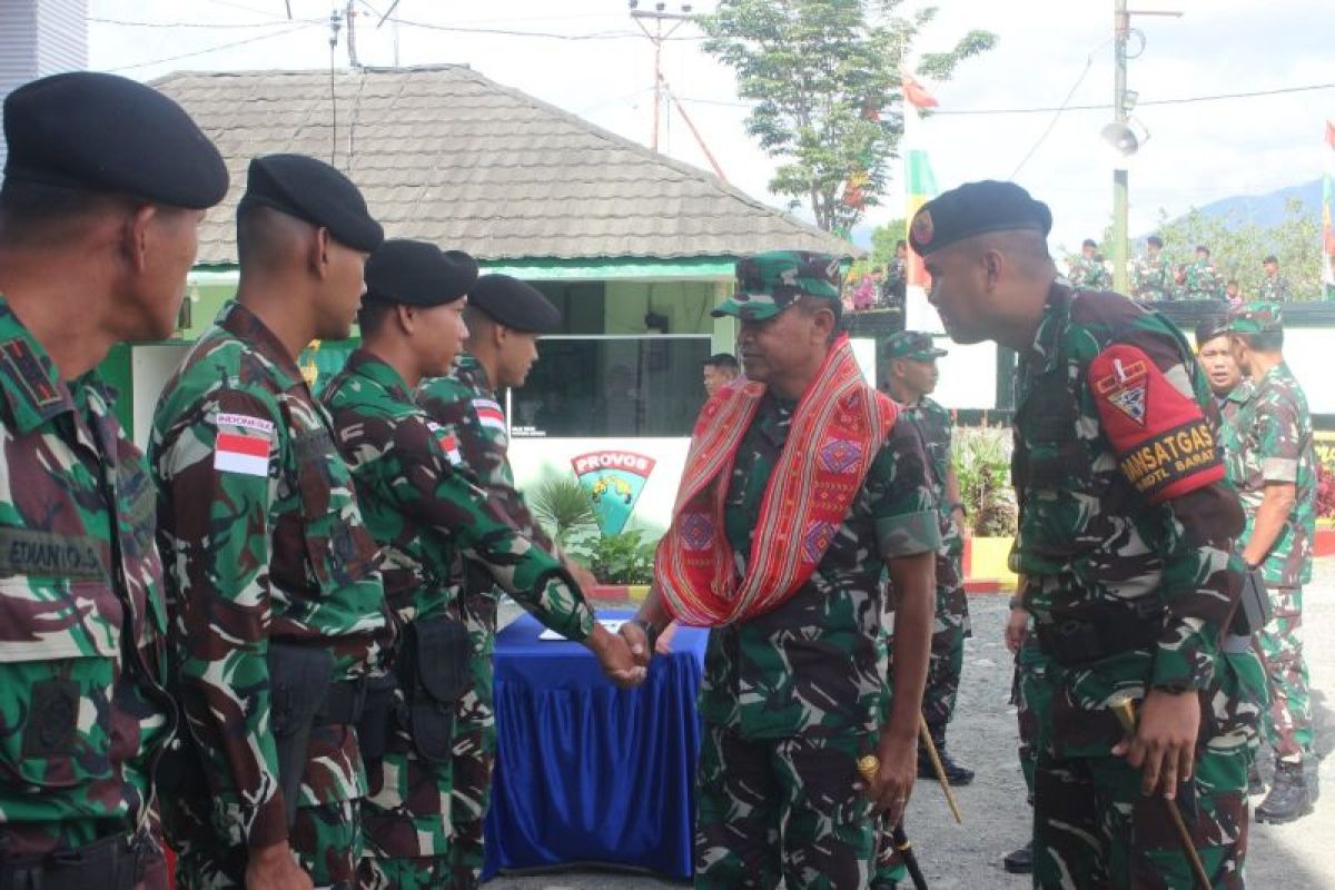 Pangdam Udayana motivasi prajurit Satgas yang bertugas di perbatasan RI-RDTL