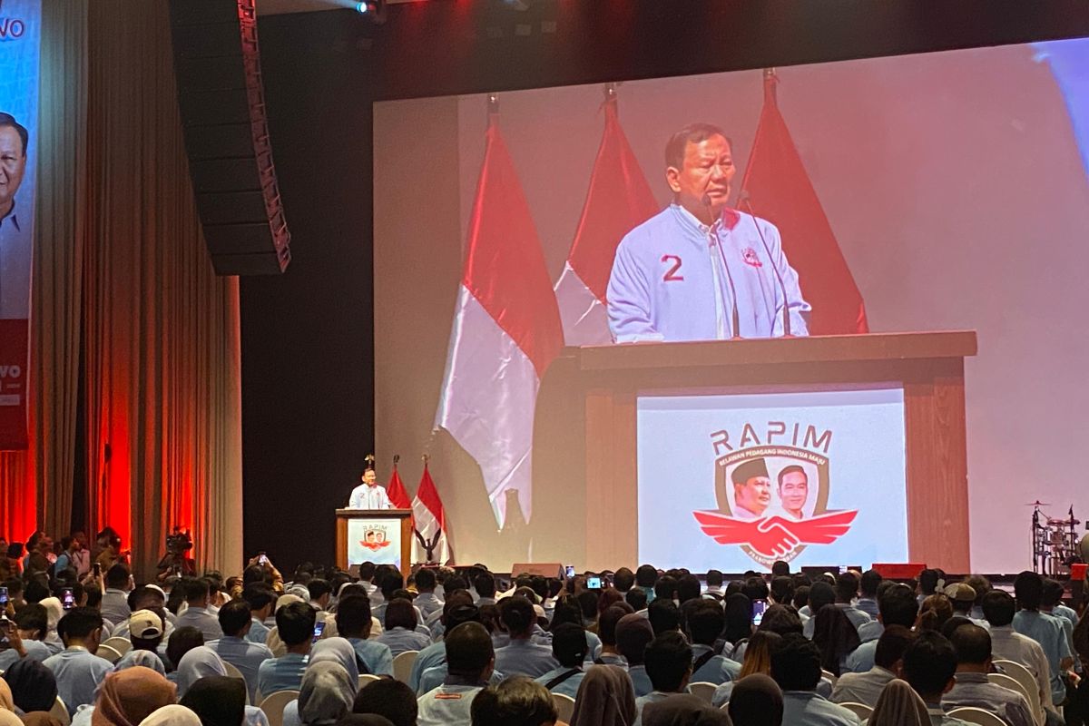 Prabowo: Pedagang adalah kunci keberhasilan bangsa dan negara