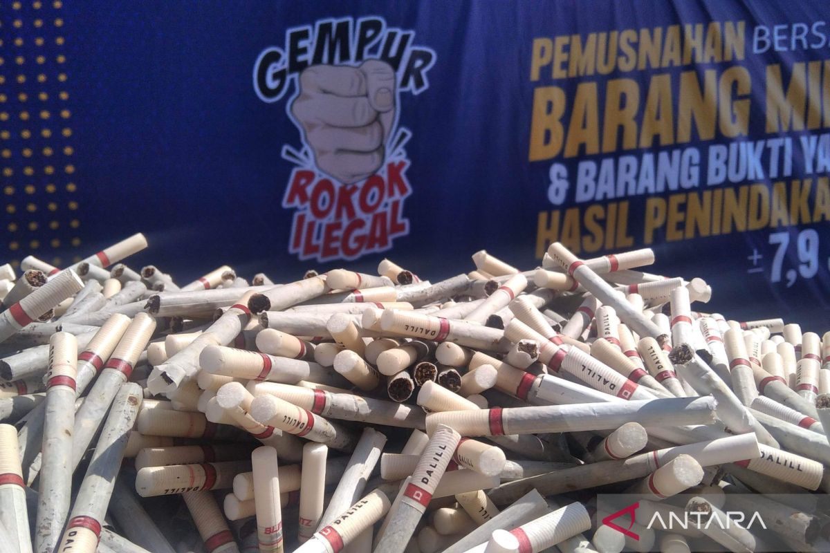 Bea Cukai Kudus kembali amankan 177.700 batang rokok ilegal