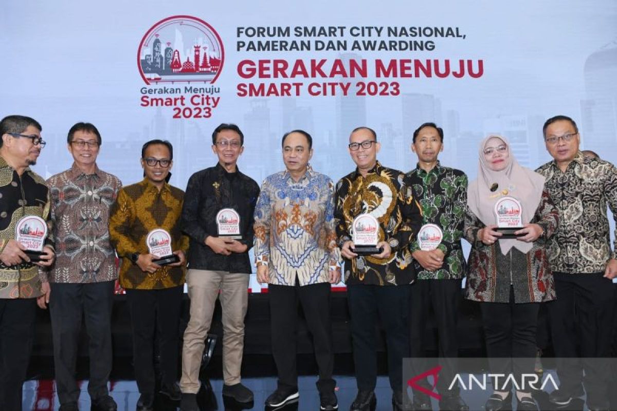 Kabupaten Ogan Komering Ulu terima Penghargaan Smart City 2023