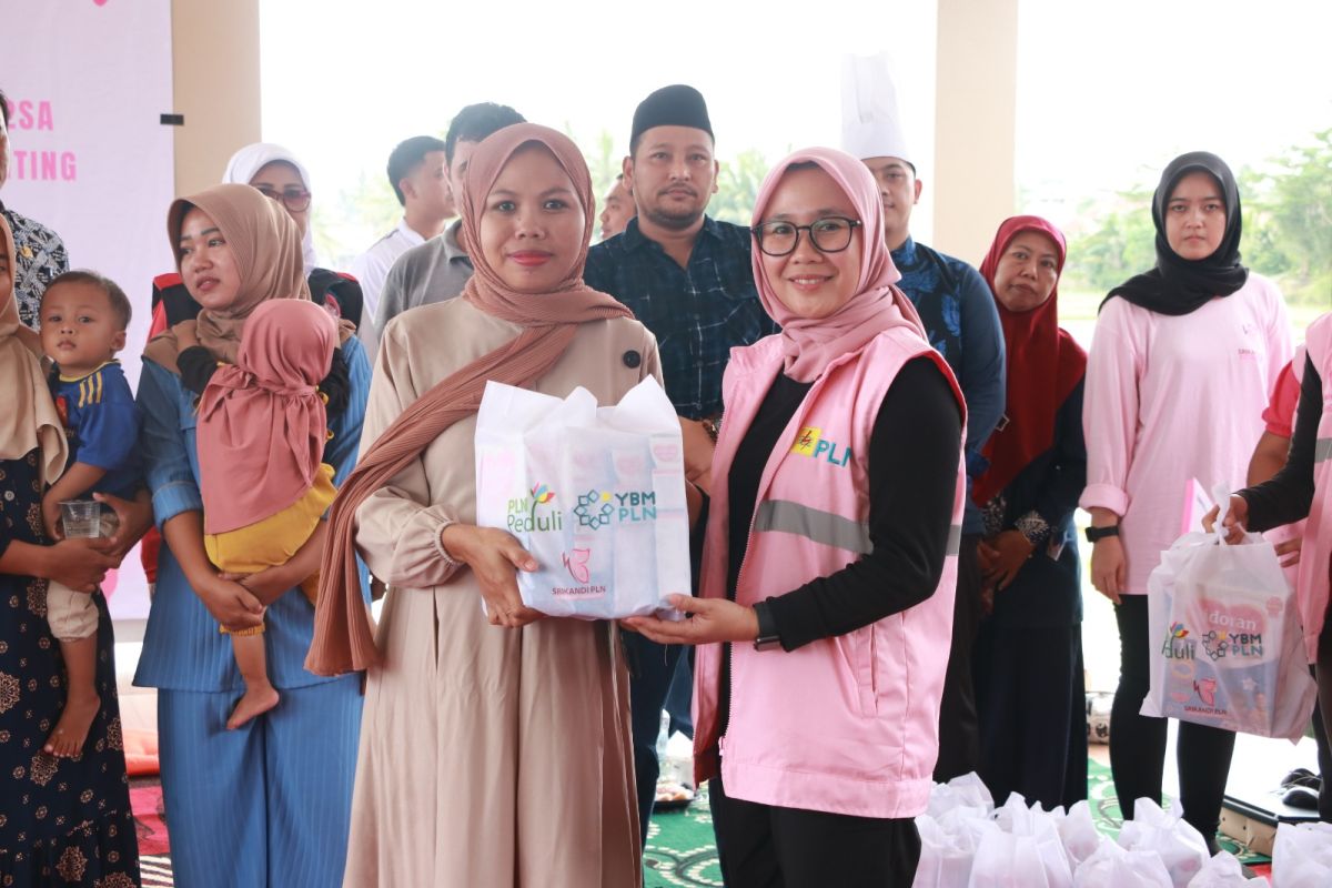 Srikandi PLN Banten aksi sosial tingkatkan gizi ibu hamil dan balita