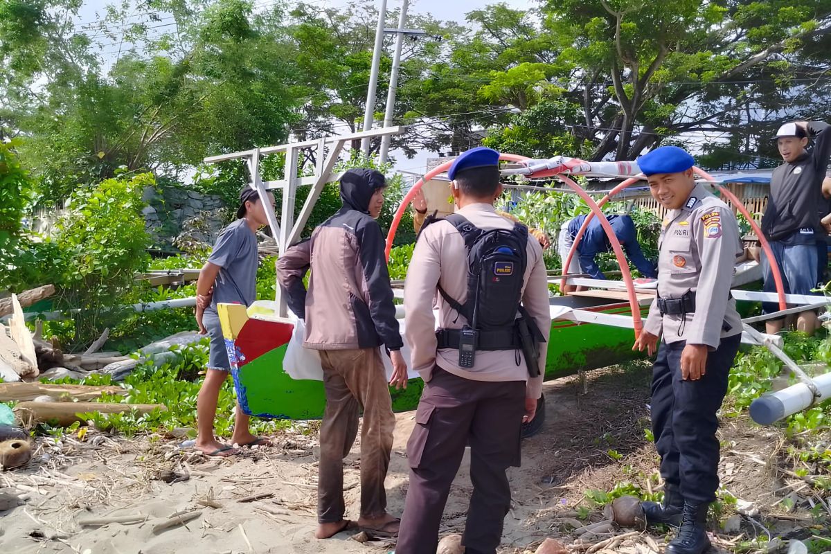 Ditpolairud sambangi warga pesisir ciptakan kamtibmas jelang Pemilu
