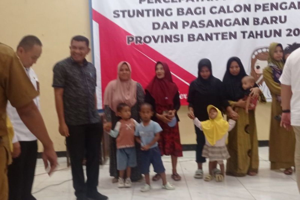 Angka prevalensi stunting di Banten menurun