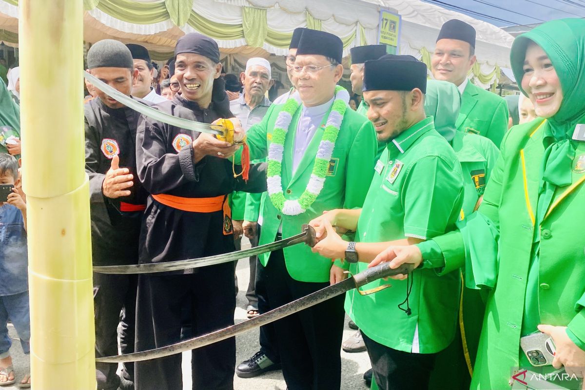 Ketua Umum PPP Mardiono hadiri kampanye terbatas di Nagan Raya Aceh