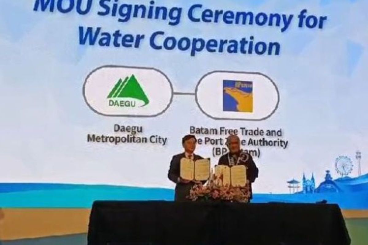 BP Batam dan Korea Selatan jalin kerja sama pengelolaan air minum