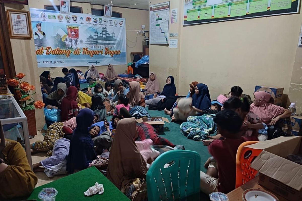 BPBD: 73 warga Agam, Sumatera Barat mengungsi dampak banjir bandang susulan