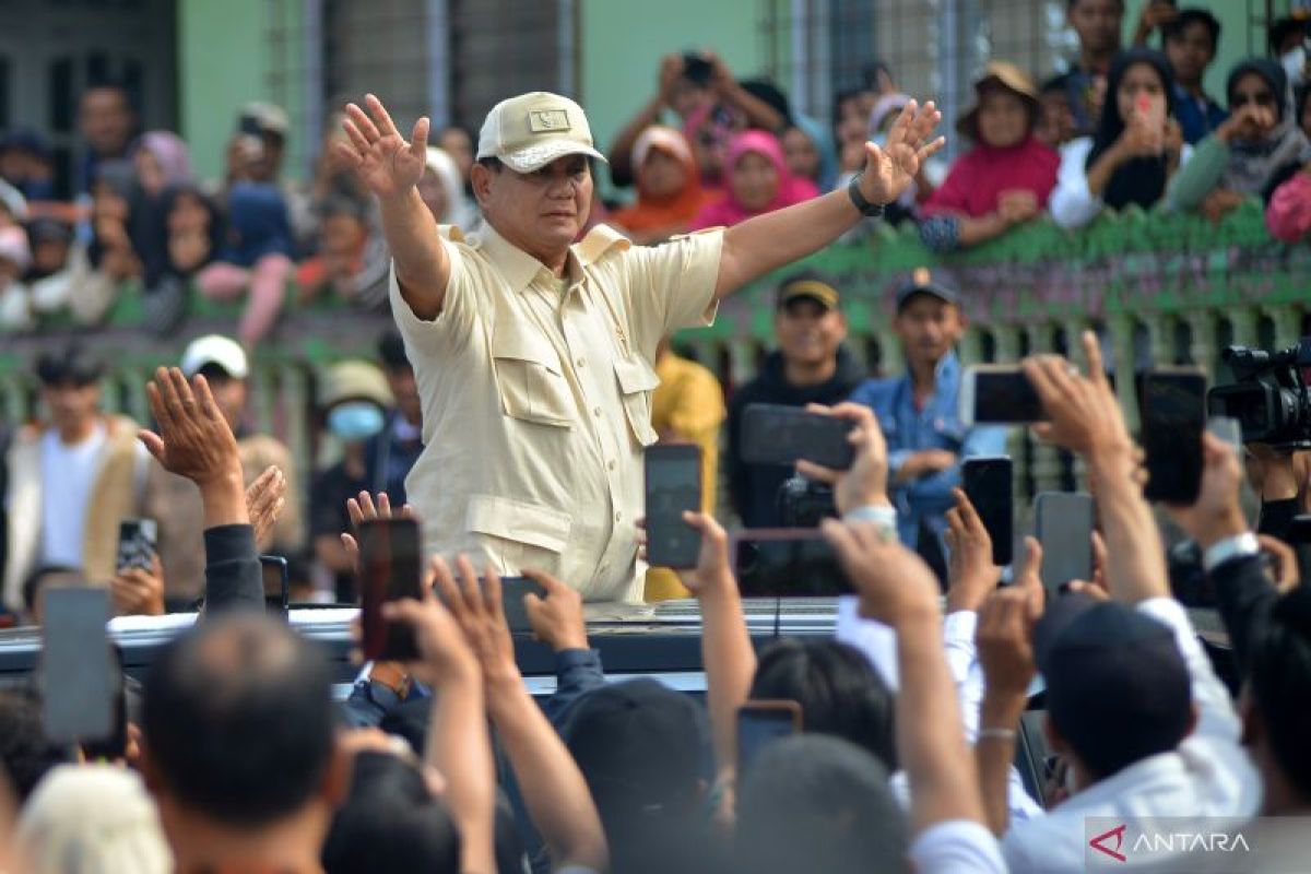 Prabowo Subianto ajak masyarakat gunakan hak suara pada Pemilu