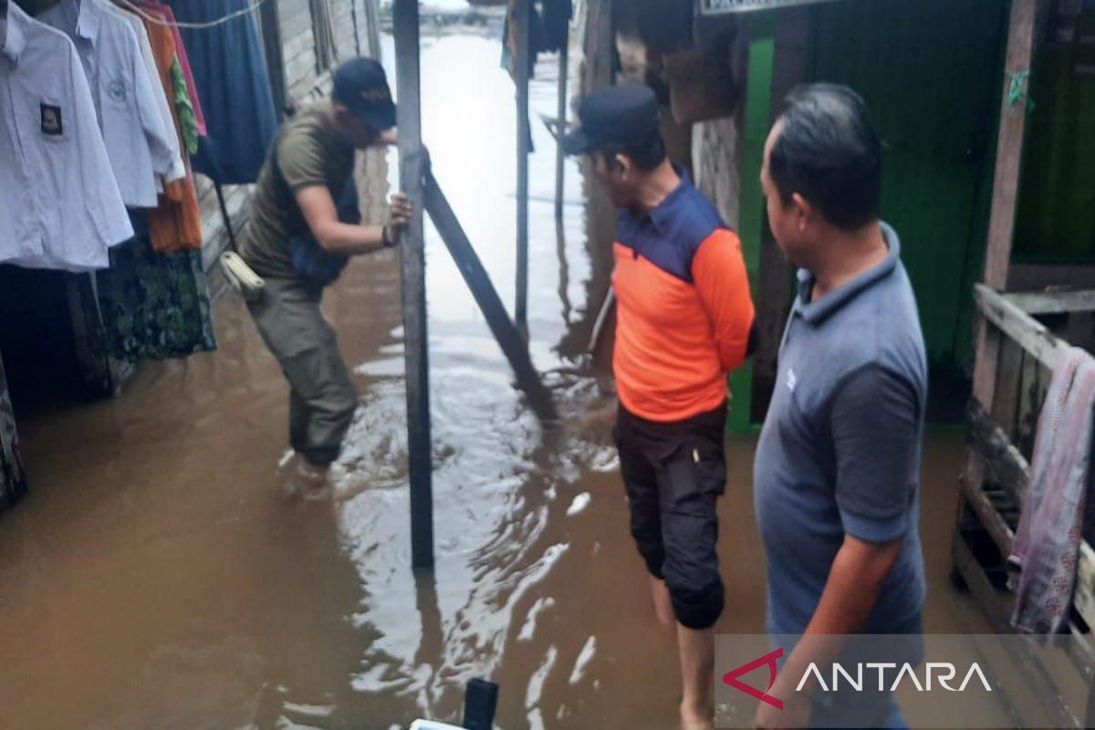 Sejumlah kelurahan di Palangka Raya mulai terendam banjir