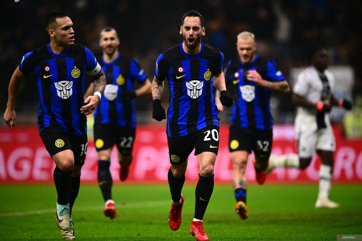 Liga Italia: Inter rebut pucuk klasemen setelah bekuk Udinese 4-0