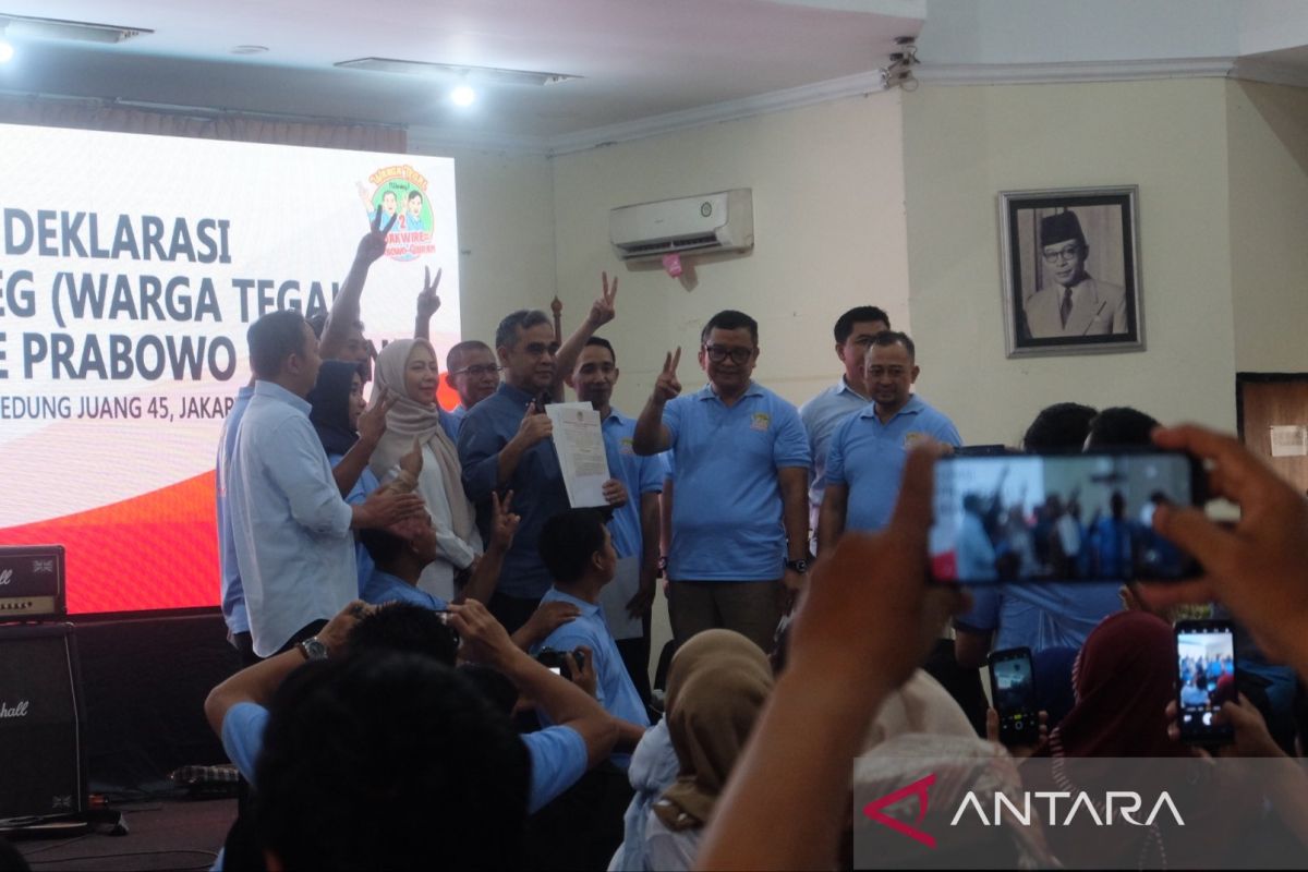 Prabowo-Gibran dapat dukungan dari warga Tegal di Jabodetabek