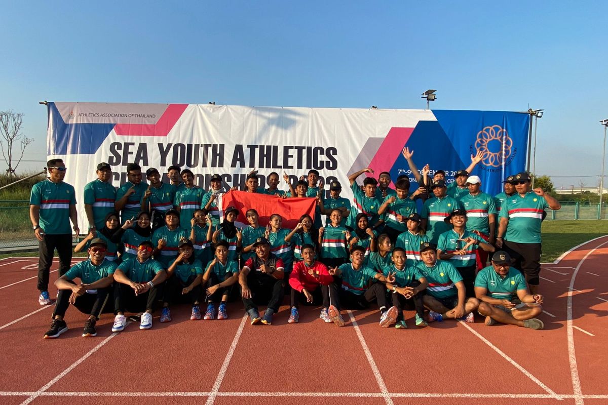 Tim pelajar tembus tiga besar Sea Youth Athletics Championship 2023