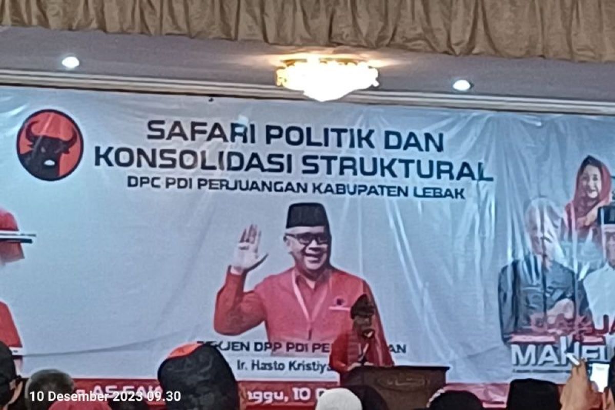 Sekjen PDIP Hasto: Tiga instruksi Megawati menangkan Ganjar-Mahfud