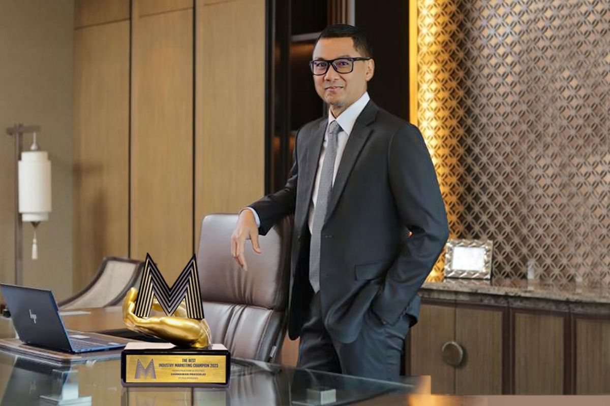 Darmawan Prasodjo raih The Best Industry Marketing Champion 2023