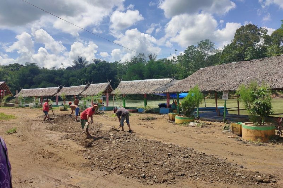 Objek wisata alam Kali Benawa HST Kalsel beraktifitas kembali