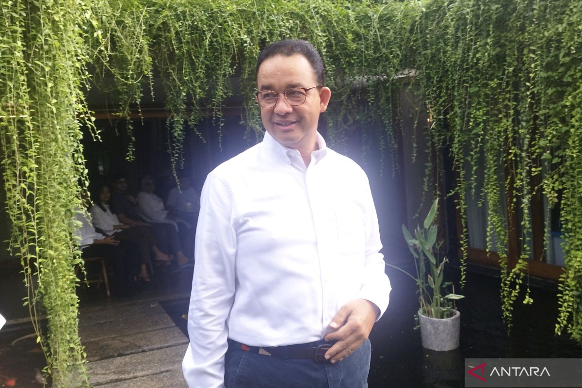 Capres Anies kampanye di Jakarta jelang debat perdana Pilpres 2024