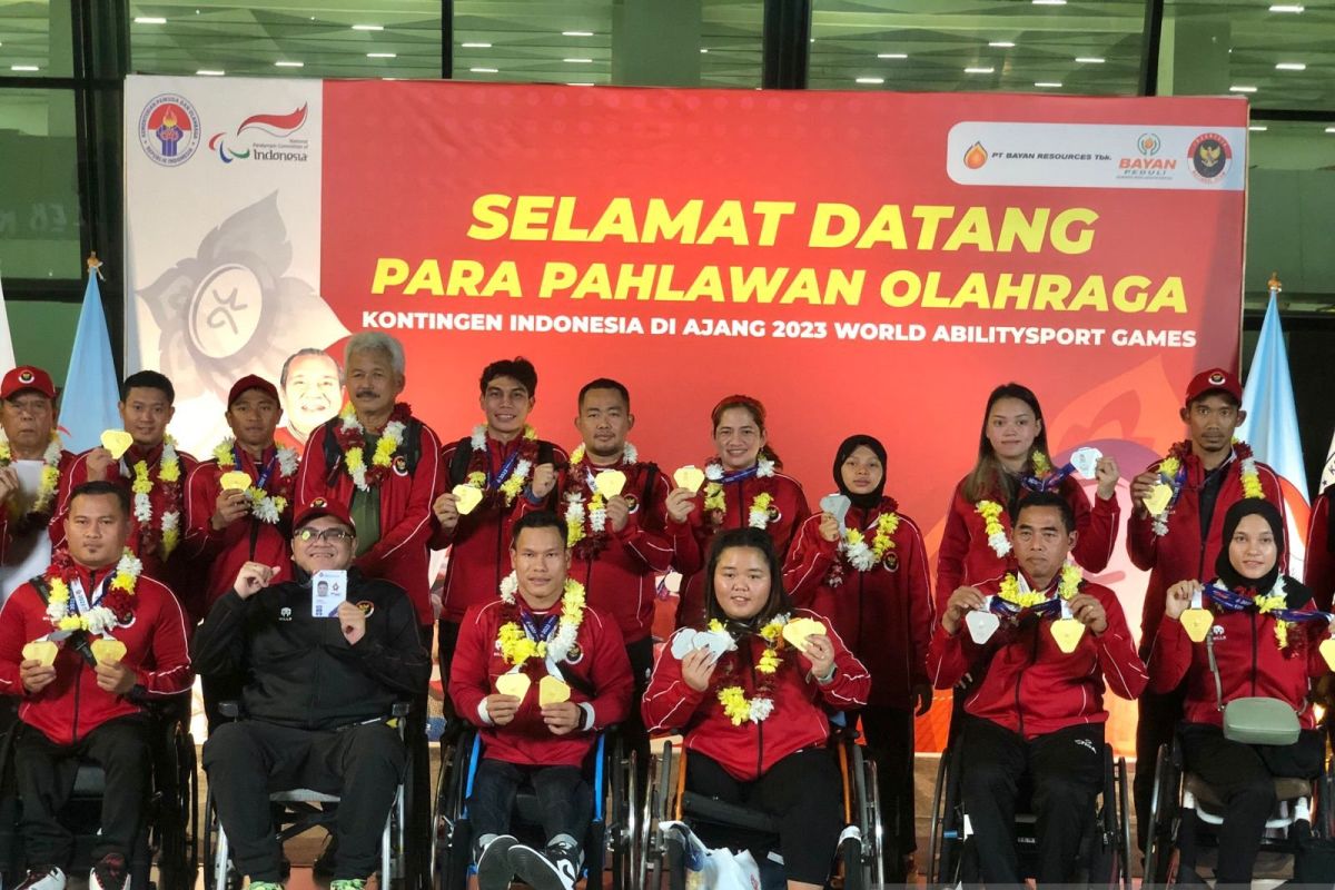 CdM puas para atlet Indonesia lampaui target di WAG