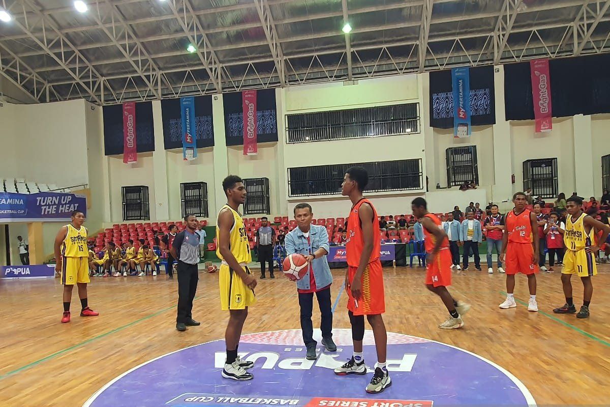 Pertamina Papua gelar turnamen basket jaring bibit berprestasi
