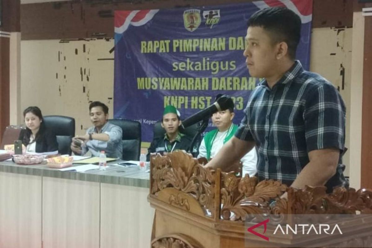 Yudistira Bayu Budjang jadi Ketua DPD KNPI HST Periode 2023-2026