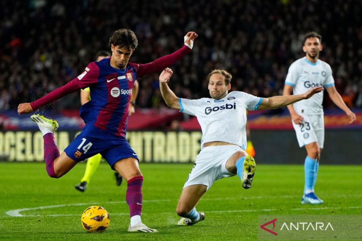 Girona rebut puncak klasemen usai tundukkan Barcelona 4-2