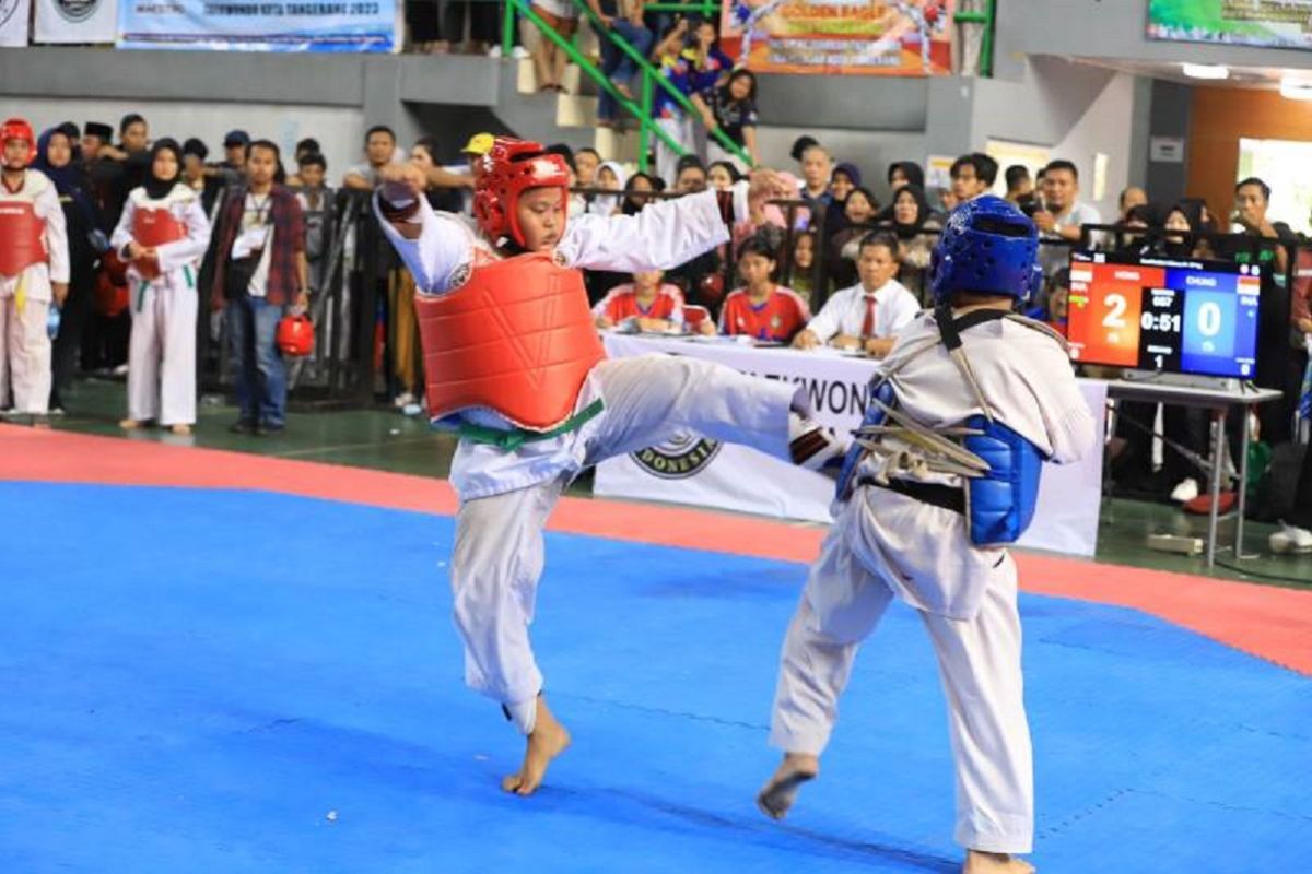 Kejuaraan taekwondo Kota Tangerang diikuti 700 atlet