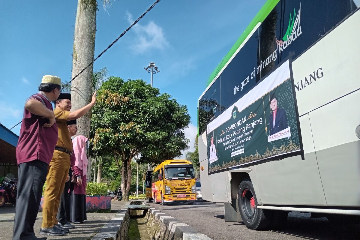 Pj. Wako Padang Panjang lepas MTQ Nasional XL Tingkat Provinsi Sumatera Barat