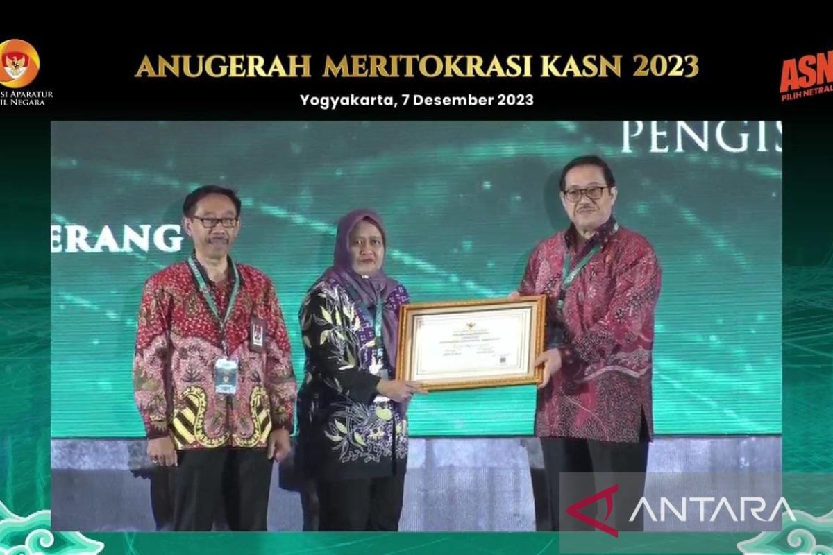 Kabupaten Tangerang raih dua anugerah Meritokrasi KASN 2023