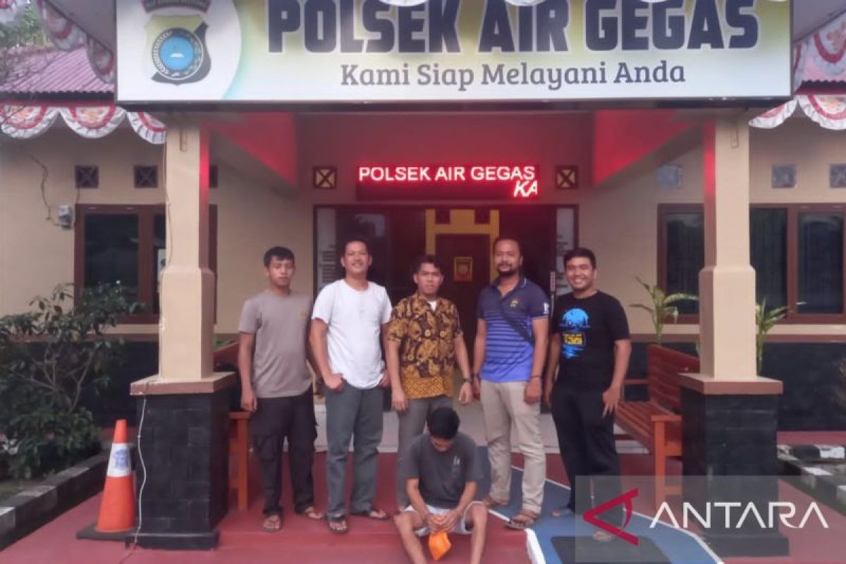 Polres Bangka Selatan tangkap pelaku narkoba di Desa Air Gegas