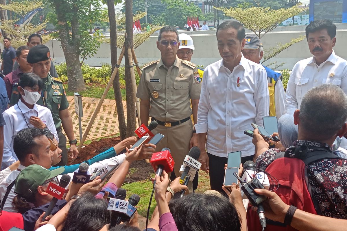 Presiden sebut Pompa Ancol reduksi banjir di tujuh kecamatan Jakut