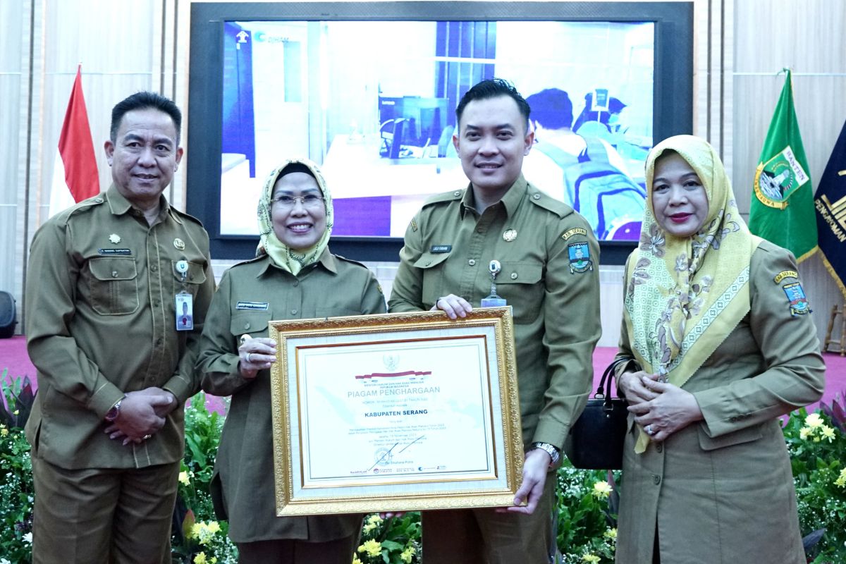 Pemkab Serang Banten kembali meraih penghargaan peduli HAM