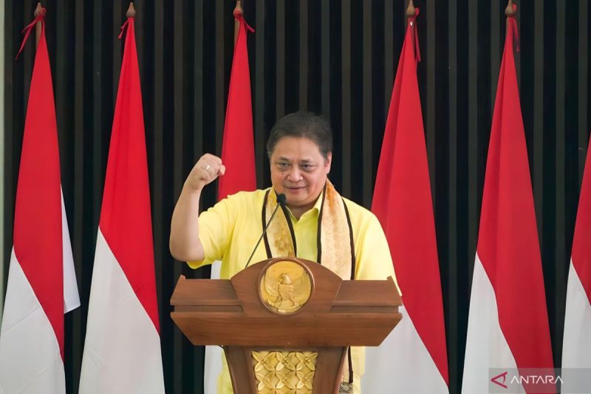 Ketum Golkar Airlangga instrusikan Golkar Lampung penuhi target suara nasional