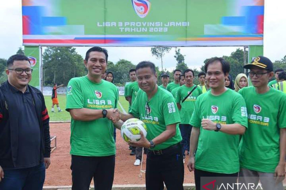 Bupati Batanghari buka Liga 3 Sepak Bola Jambi 2023