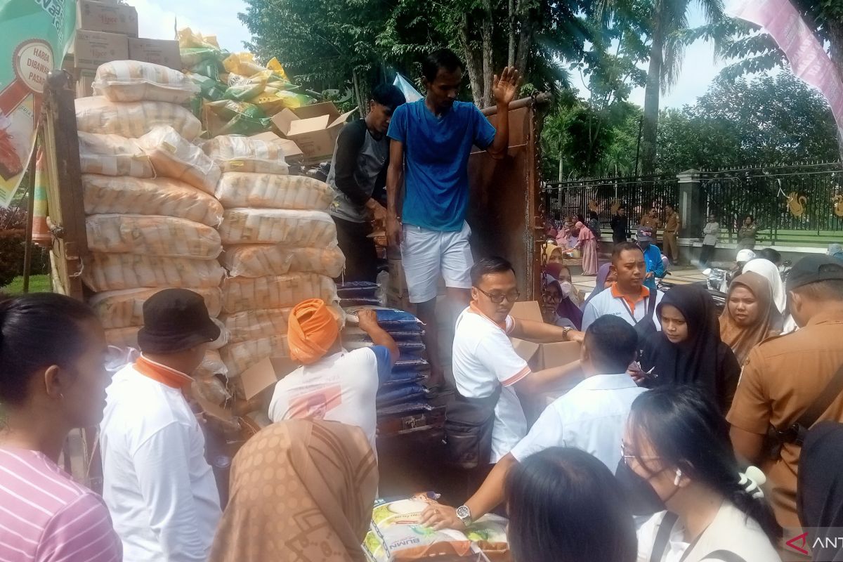 Kota Jambi sediakan beras enam ton untuk gerakan pangan murah