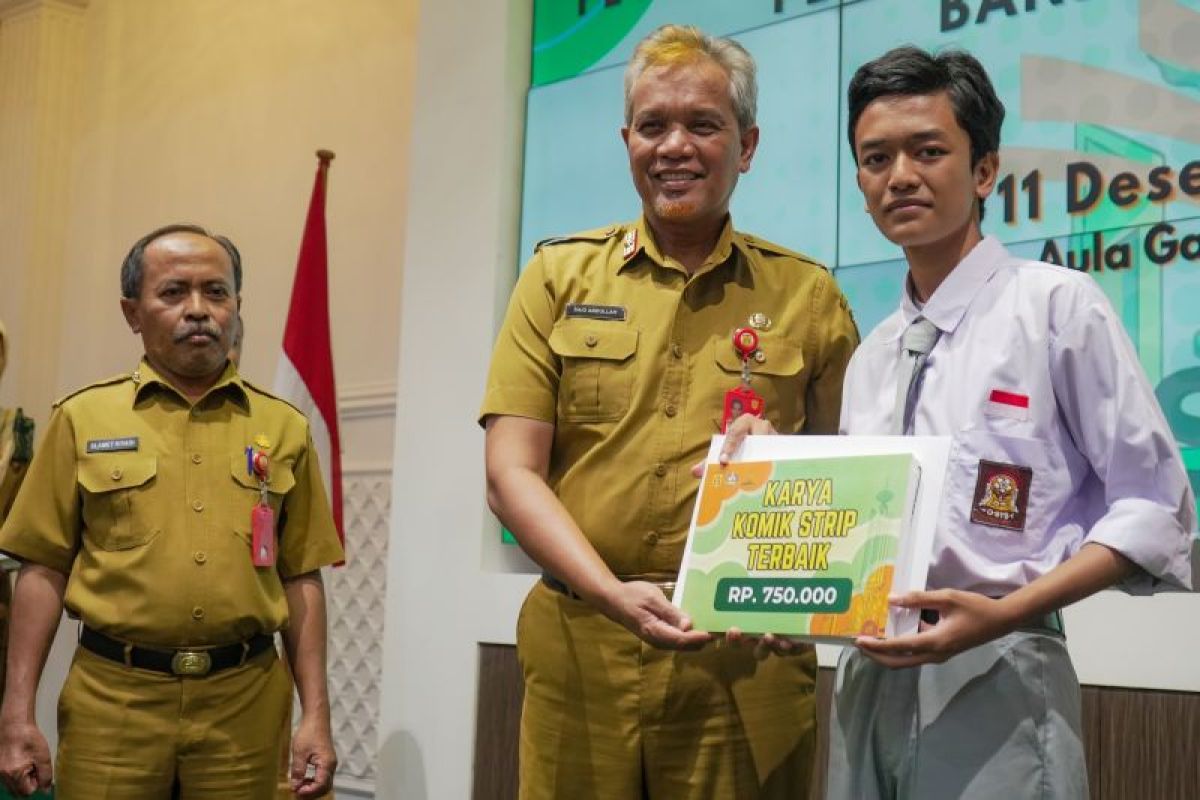 Sekda Banjarbaru dorong peningkatan literasi kalangan pelajar