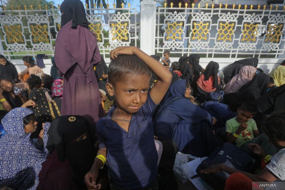 Pengungsi Rohingya di Aceh sebanyak 1.684 orang