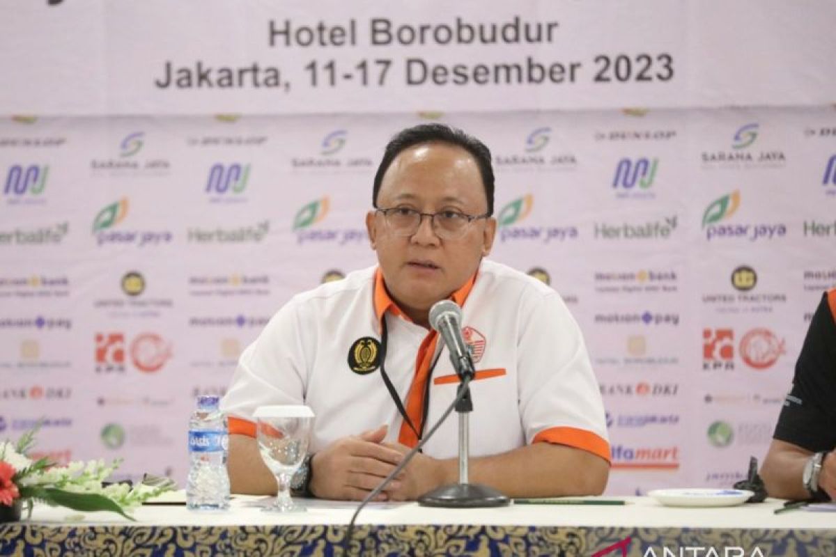 132 petenis siap perebutkan piala Turnamen Pj Gubernur DKI Jakarta 2023