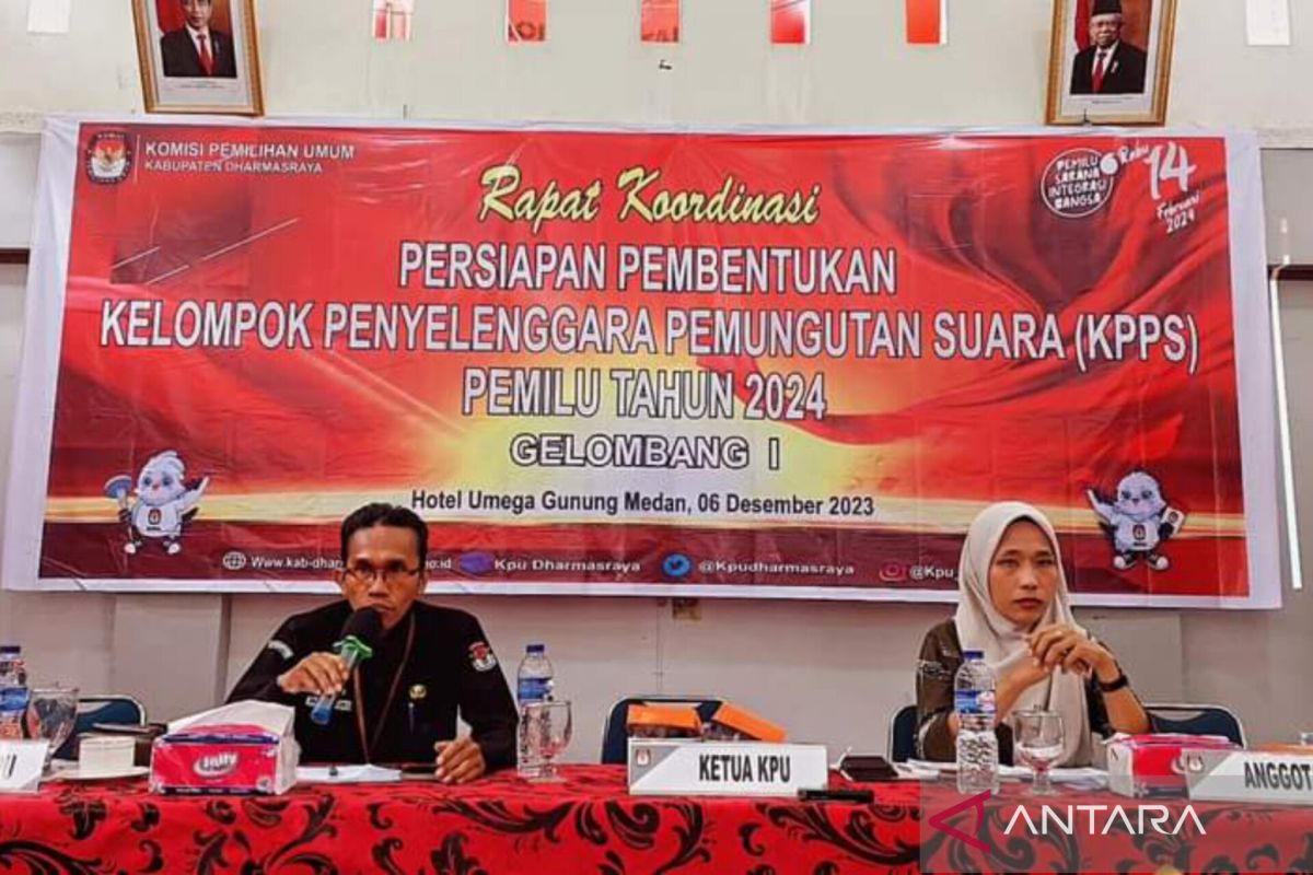 KPU Dharmasraya rekrut 4.951 KPPS pemilu 2024