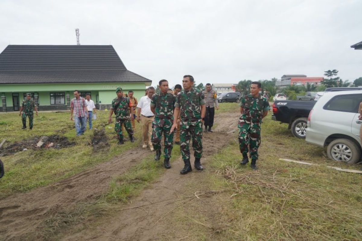 Danrem 042/Gapu tinjau bangunan markas Kodim di Kabupaten Batanghari