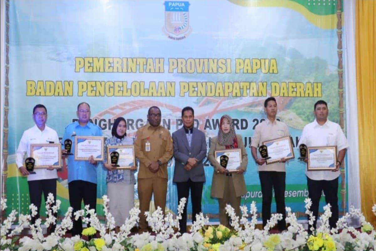 Pemprov Papua harap PAD Award tingkatkan pendapatan daerah 2024